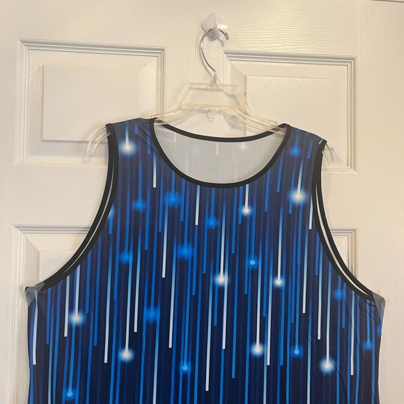 Women Plus Size Elegant Royal Blue Evening Cocktail Formal Party Summer Dress22W - Picture 9 of 10